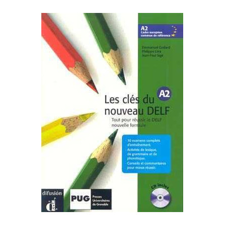 Cles du Nouveau DELF A2 alumno + cd audio