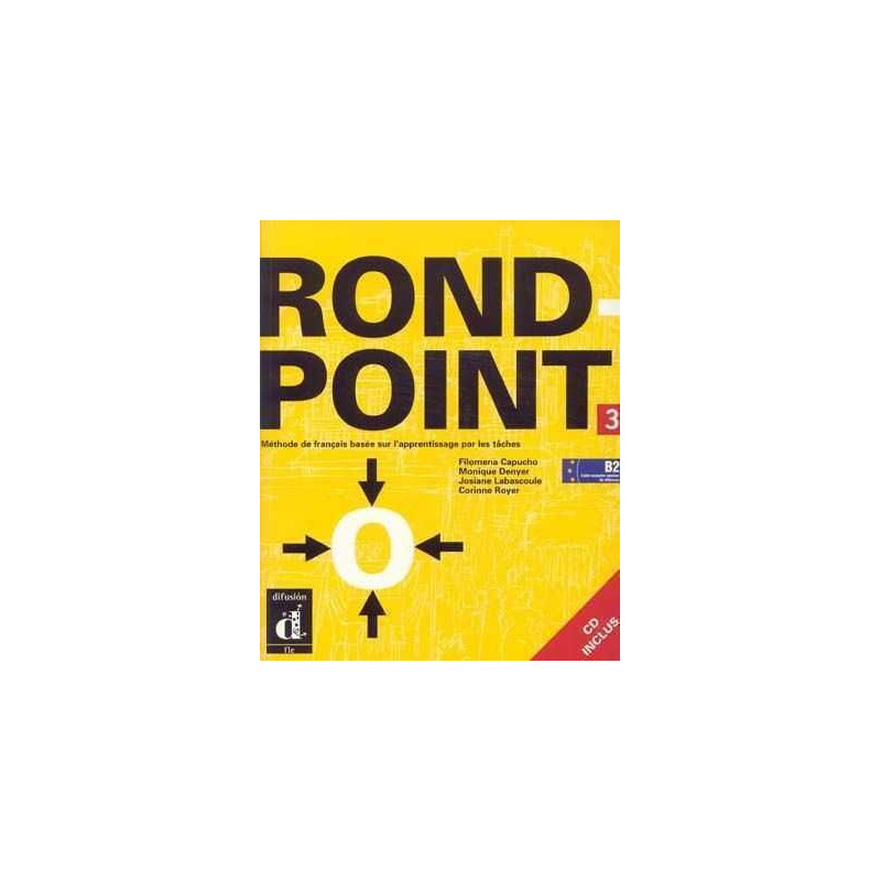 Rond-Point 3 B2 alumno + cd audio