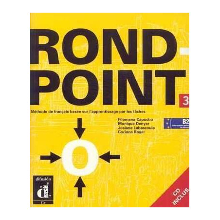 Rond-Point 3 B2 alumno + cd audio