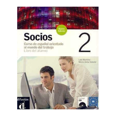 Socios 2 B1 alumno + cd audio n/e 07