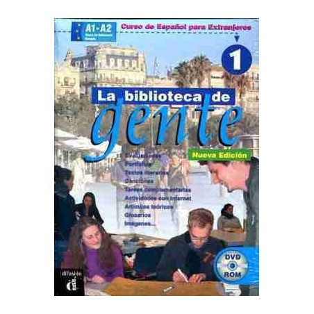 Biblioteca Gente Joven 1+2 ( A1 / A2 ) Dvd - Rom