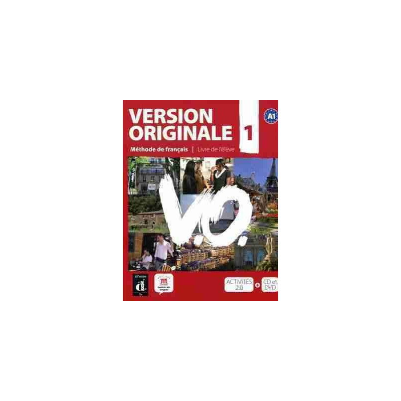 Version Originale 1 A1 eleve + cd audio + DVD