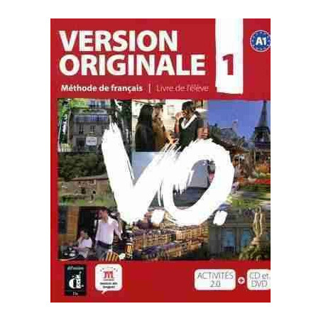 Version Originale 1 A1 eleve + cd audio + DVD