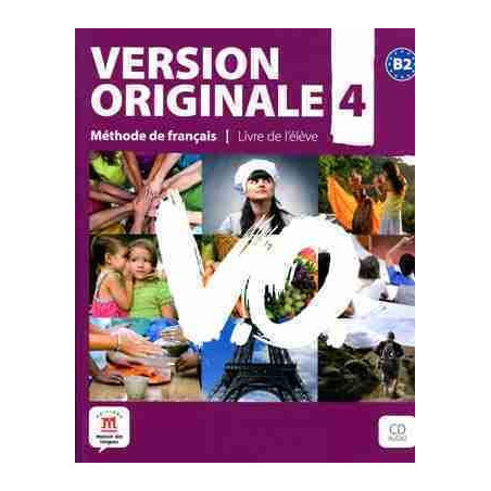 Version Originale 4 B2 libro del alumno + cd audio