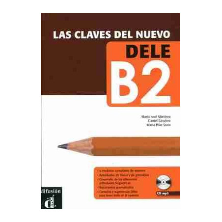 Claves del Nuevo DELE B2 + cd mp3