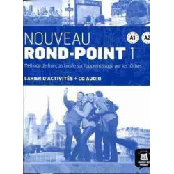 Nouveau Rond - Point 1, A1-A2  cahier + cd audio