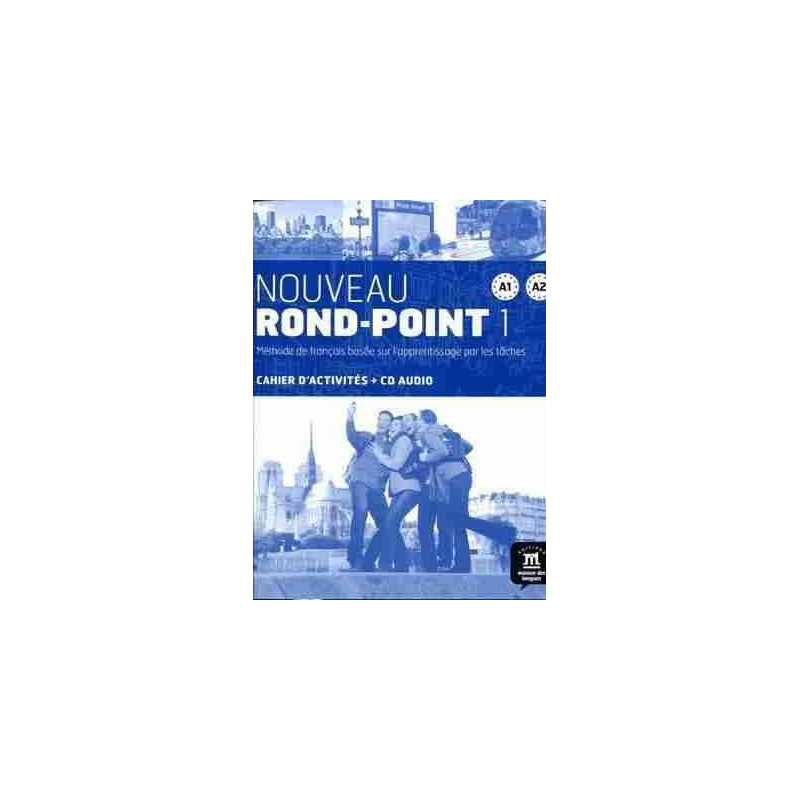 Nouveau Rond - Point 1, A1-A2  cahier + cd audio