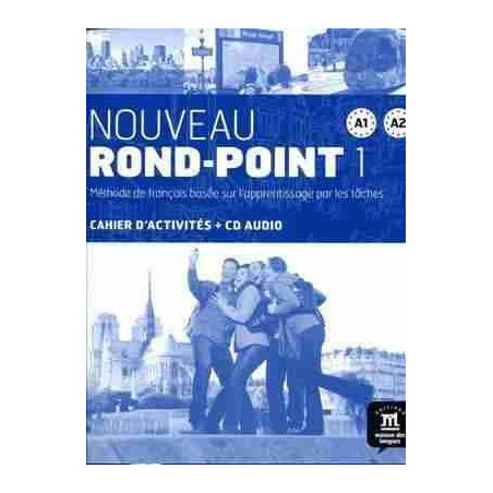 Nouveau Rond - Point 1, A1-A2  cahier + cd audio