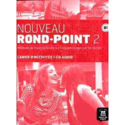 Nouveau Rond - Point 2 B1 cahier + Cd audio