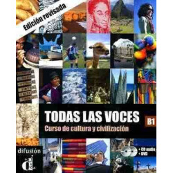 Todas Las Voces Cultura y Civilizacion B1 + CD + Dvd