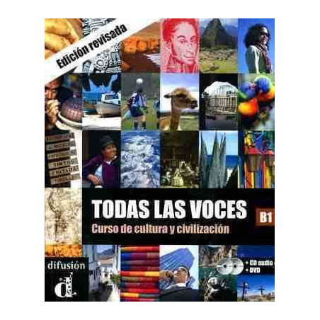 Todas Las Voces Cultura y Civilizacion B1 + CD + Dvd