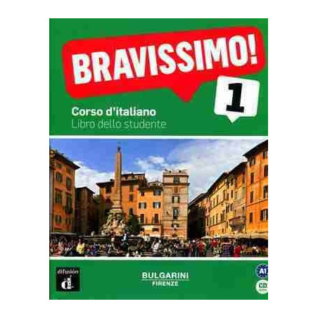 Bravissimo 1, A1 libro dello studente + cd audio