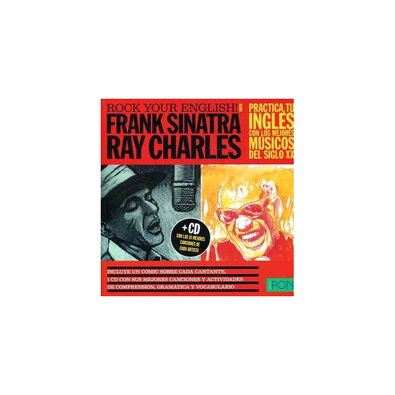 Rock Your English! Frank Sinatra, Ray Charles. Libro+Cd