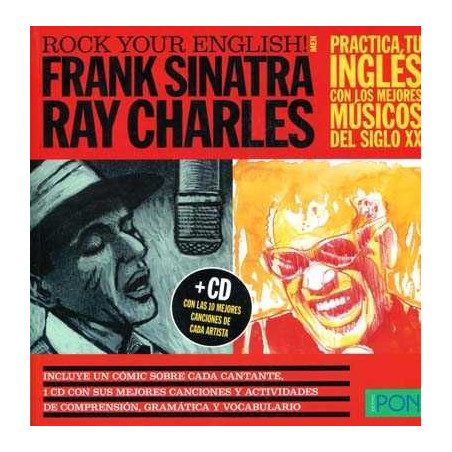 Rock Your English! Frank Sinatra, Ray Charles. Libro+Cd