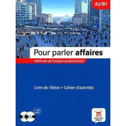 Pour Parler Affaires A2/B1 Livre + Cahier + cd audio (2)