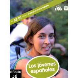 Jovenes Españoles nivel A2-B1 + cd audio video