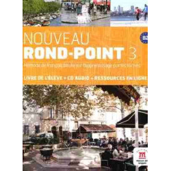 Nouveau Rond-Point 3 B2  Eleve + Cd audio