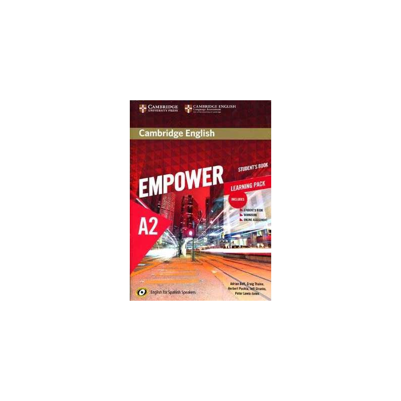 Empower A2 Learning Pack alum+ ejer Spanisch Speackers