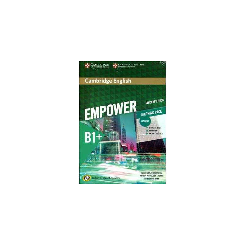 Empower B1+ Pack Student+Workbook Spanish speakears Intermediate