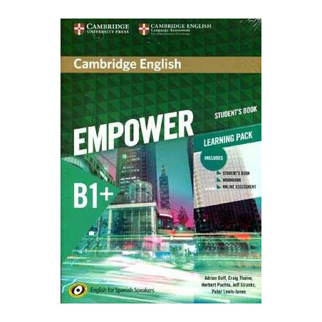 Empower B1+ Pack Student+Workbook Spanish speakears Intermediate