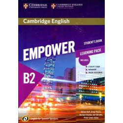 Empower B2 Pack Student+Workbook Spanish Speackers online assessment