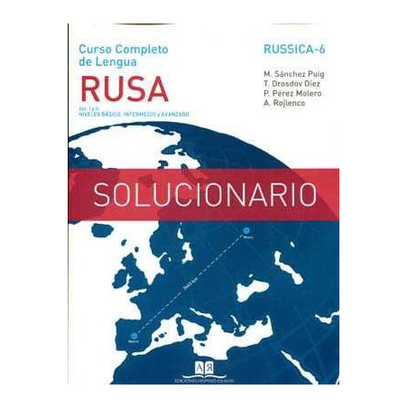 Curso Completo de Lengua Rusa Solucionario vol. 1 y 2