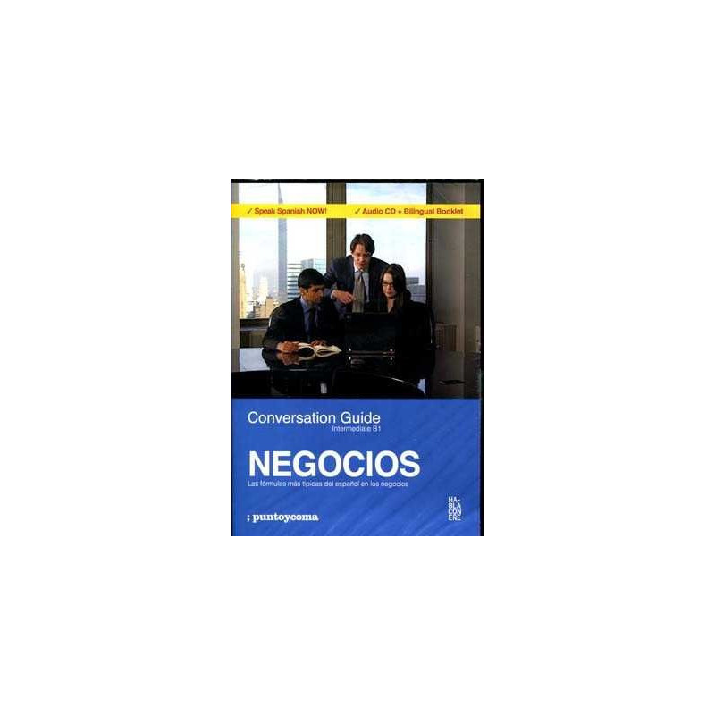 Conversation Guide Negocios B1 Cd audio + Bilingual Booklet