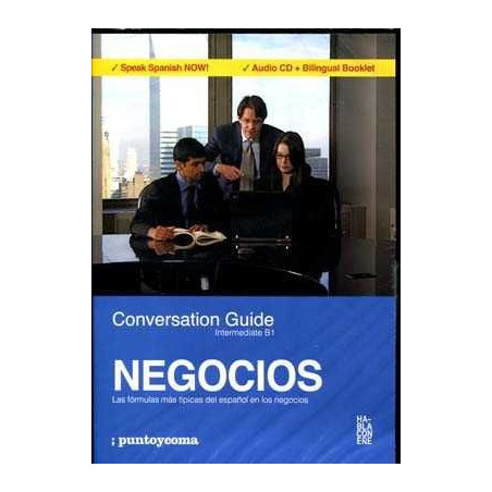 Conversation Guide Negocios B1 Cd audio + Bilingual Booklet