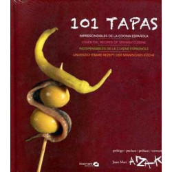 101 Tapas HB  Imprescindibles de la cocina española ( 4 idiomas)