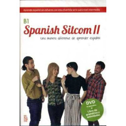 Spanish Sitcom II B1 DVD+ libro gramatica y actividades