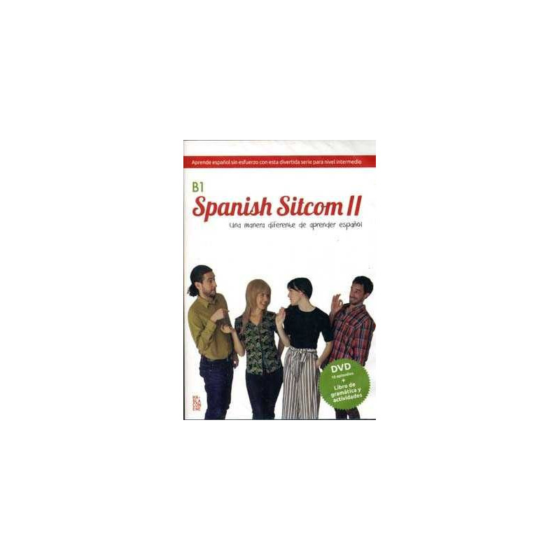 Spanish Sitcom II B1 DVD+ libro gramatica y actividades