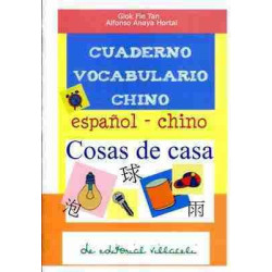 Cuaderno Vocabulario Cosas de Casa Chino Español