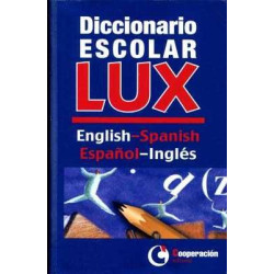 Diccionario escolar Lux English - Spanish vv