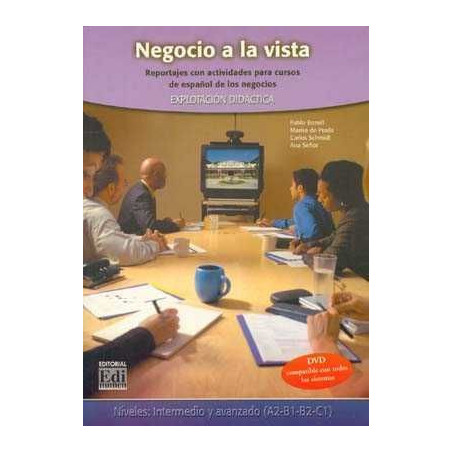 Negocio a la Vista Intermedio Avanzado libro + DVD