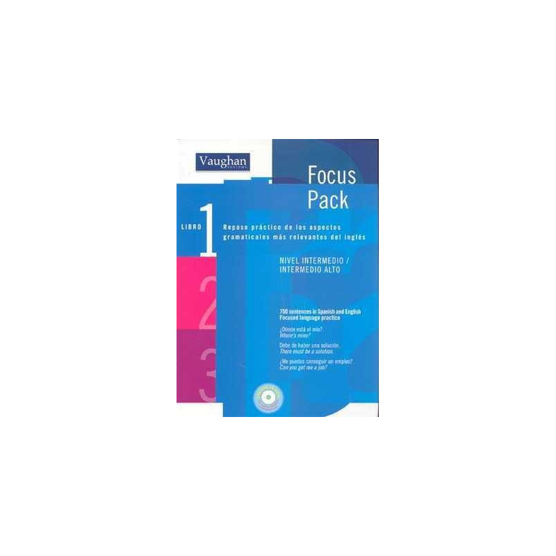 Focus Pack libro 1 nivel Intermedio/Intermedio Alto + cd audio (2)