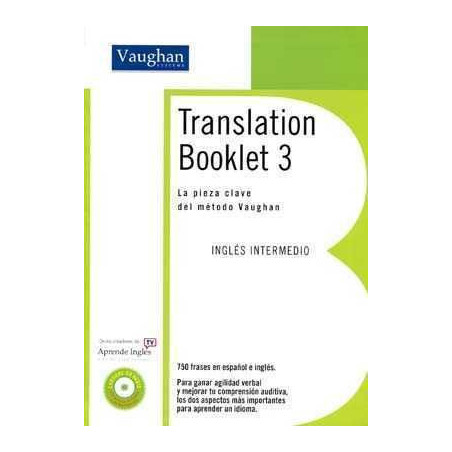 Translation Booklet 3 + cd audio Nivel Intermedio