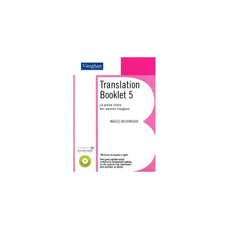 Translation Booklet 5 + cd audio Nivel Intermedio