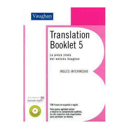 Translation Booklet 5 + cd audio Nivel Intermedio