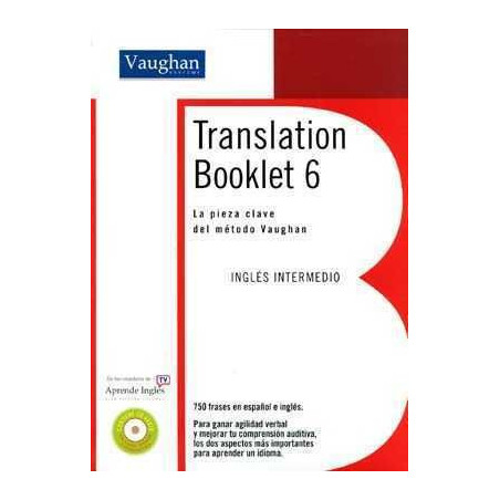 Translation Booklet 6 + cd audio Nivel Intermedio