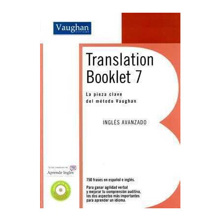 Translation Booklet 7 + cd audio Nivel Anzado