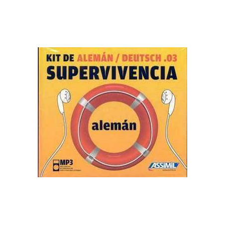 Aleman Cd MP3 Kit de Supervivvencia