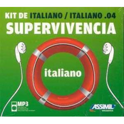 Italiano Cd MP3 Kit de Superviviencia