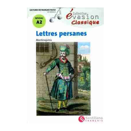 Lettres Persanes niveau A2 + cd audio