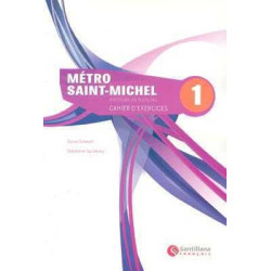 Metro Saint Michel 1 ejercicios + cd audio