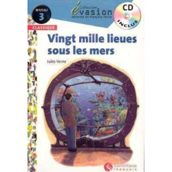 Vingt Mille Lieus Sous la Mer  + cd audio niveau 3