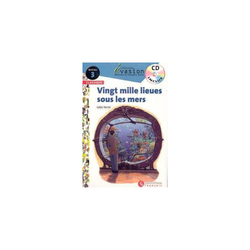 Vingt Mille Lieus Sous la Mer  + cd audio niveau 3