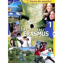 Destino Erasmus 1 Inicial A1-A2 alumno + ejercicios + cd audio