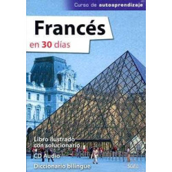 Frances en 30 Dias libro + Cd audio + Dicc. Bilingue