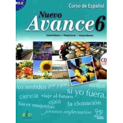 Nuevo Avance 6 B2.2. Libro alumno + cd audio