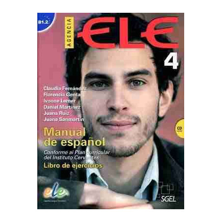 Agencia ELE 4 B1.2 ejercicios + cd audio